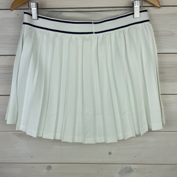 Peter Millar White Pleated Golf Tennis Skort Skirt - NWT $140 - Picture 3 of 8